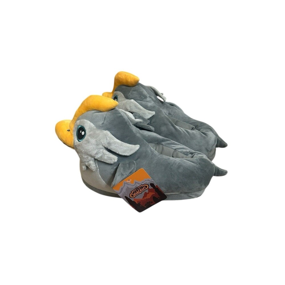 NEW World of Warcraft Dragonflight Blizzard Men's Slippers M Pilot The Duck